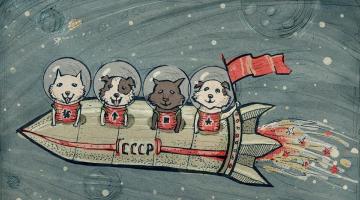 Лайка все еще хочет домой: честная история первых собак-космонавтов