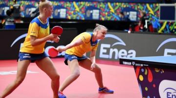 Сборная Украины выиграла первую медаль на чемпионате Европы по настольному теннису