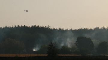 Пожарные ликвидировали масштабный пожар в Харьковской области