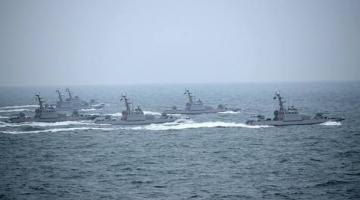 Турчинов анонсировал масштабные военные учения в Азовском море