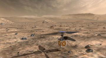 Решено: NASA отправит вертолет на Марс