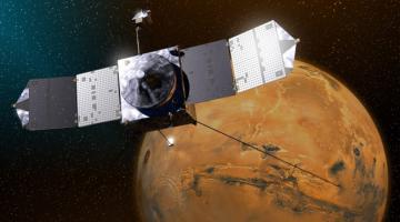 Космический аппарат Maven вышел на орбиту Марса