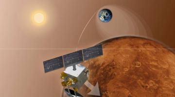 Индийский космический аппарат достиг орбиты Марса