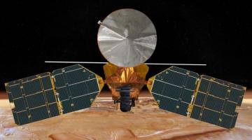 Орбитальный марсианский зонд сделал фотографию безмолвного марсохода «Оппортьюнити»