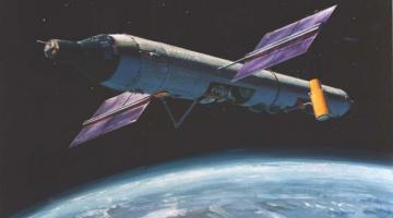 США рассекретили старые планы по созданию военной космической станции